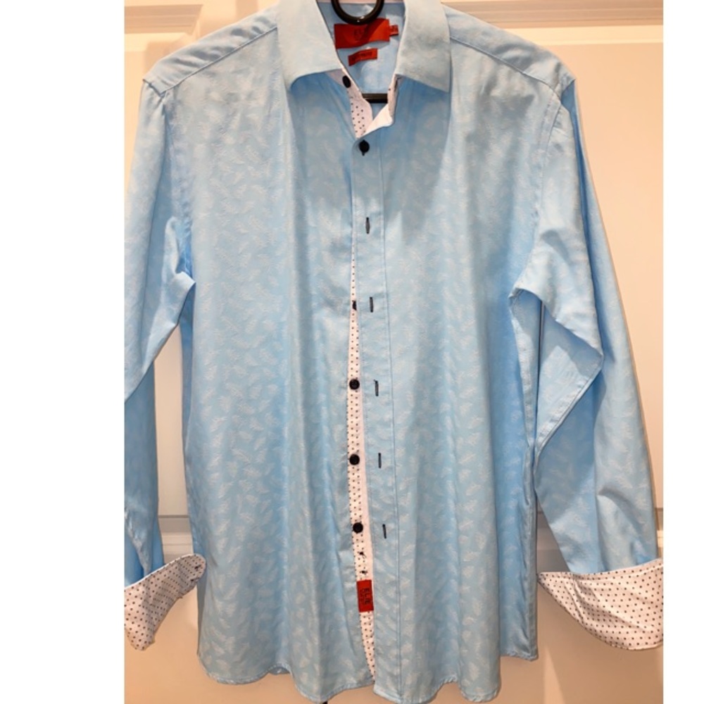 Ellie Balleh Milano Italy Dress Shirt